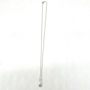 Letter J Monogram Necklace Silver 925 2.8 Grams